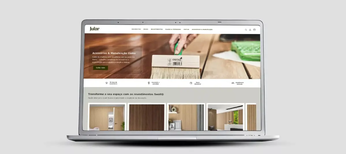 Loja Jular: Produtos em Madeira e Derivados para Construção e Revestimento