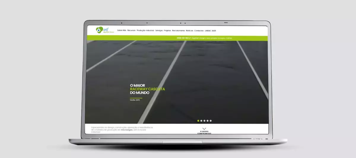 A4F – Biotecnologia Verde e Produção de Microalgas Sustentável