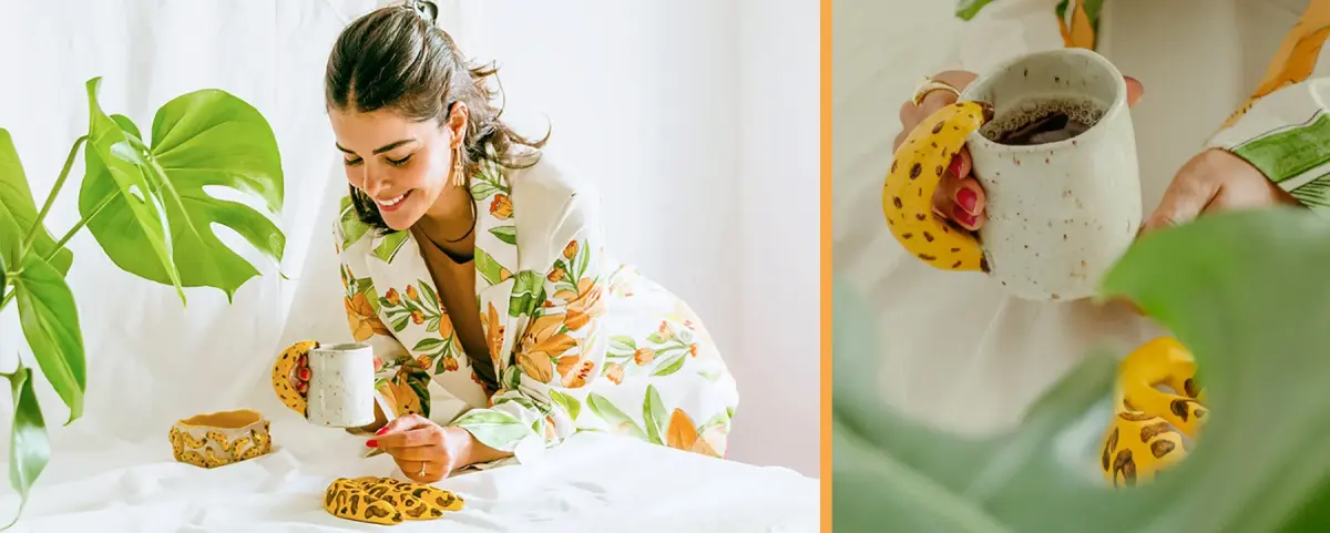 Camila Senna: arte, cor e design que transcendem o artesanal