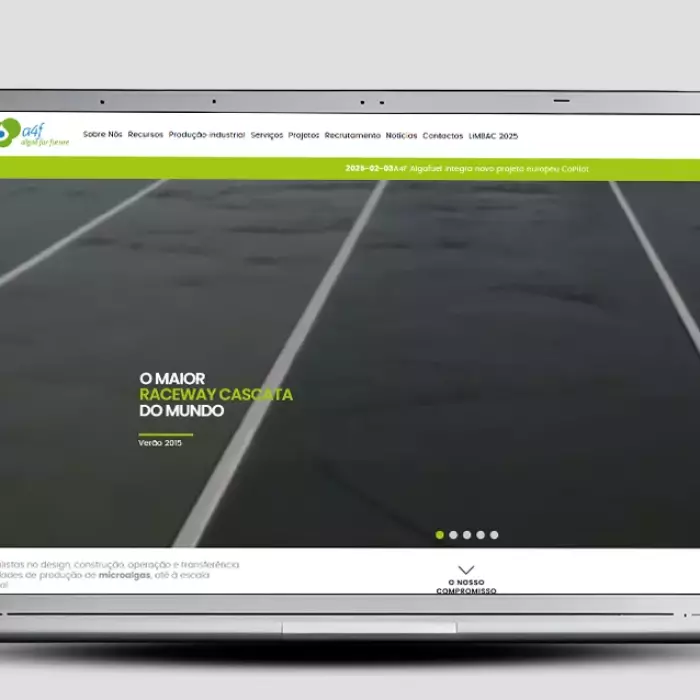A4F – Biotecnologia Verde e Produção de Microalgas Sustentável